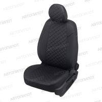 Чехлы Автопилот Экокожа Ромб на Audi 100 45 седан (1990-1994)