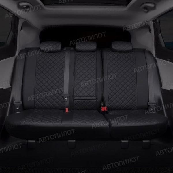 Чехлы Автопилот Экокожа Ромб на Audi 100 45 седан (1990-1994)