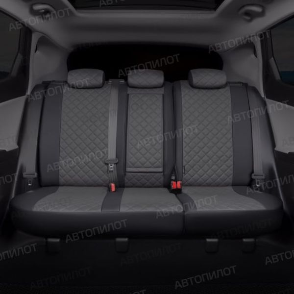 Чехлы Автопилот Экокожа Ромб на Audi 100 45 седан (1990-1994)