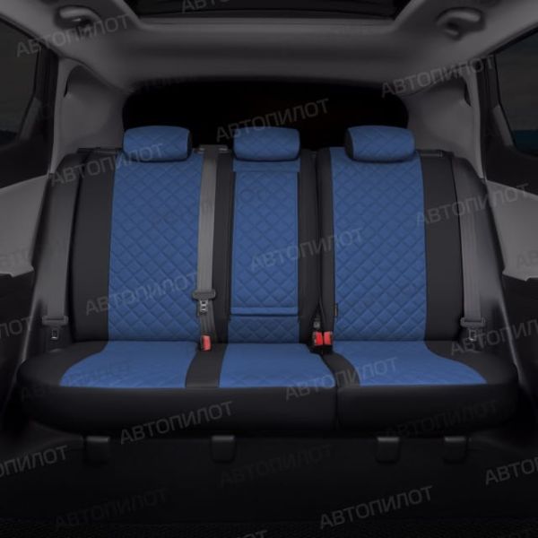 Чехлы Автопилот Экокожа Ромб на Audi 100 45 седан (1990-1994)