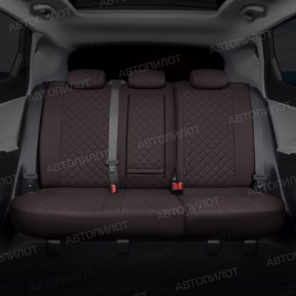 Чехлы Автопилот Экокожа Ромб на Audi 100 45 седан (1990-1994)