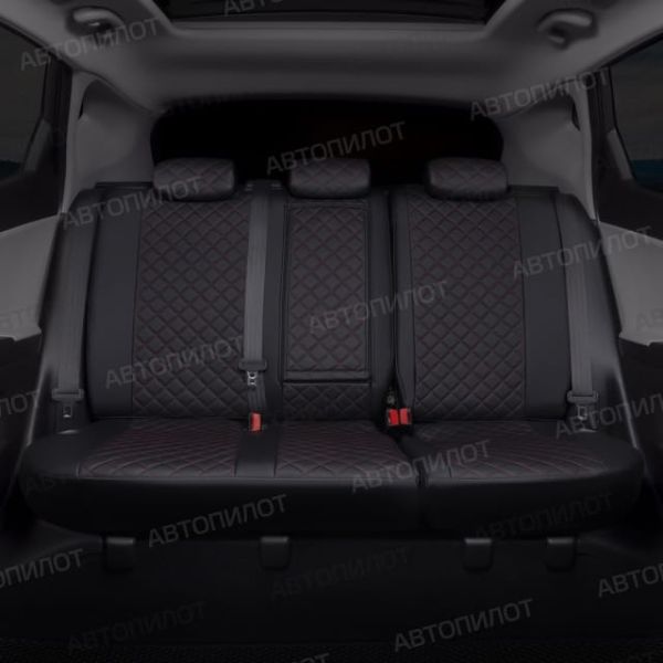 Чехлы Автопилот Экокожа Ромб на Audi 100 45 седан (1990-1994)