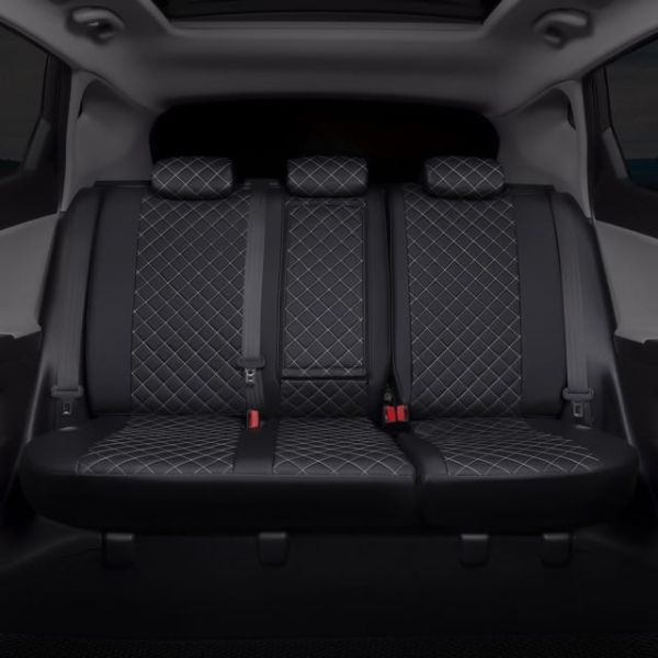 Чехлы Автопилот Экокожа Ромб на Audi 100 45 седан (1990-1994)