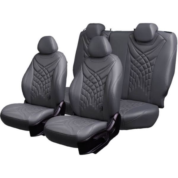 Чехлы Премиум Экокожа Байрон Президент|Жук на Hyundai Getz 2002-2011 г.в.