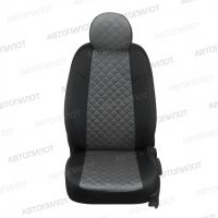 Чехлы Автопилот Алькантара Ромб на Hyundai Porter 2005-2012 г.в. Чехлы Автопилот Алькантара Ромб на Hyundai Porter 2005-2012 г.в.