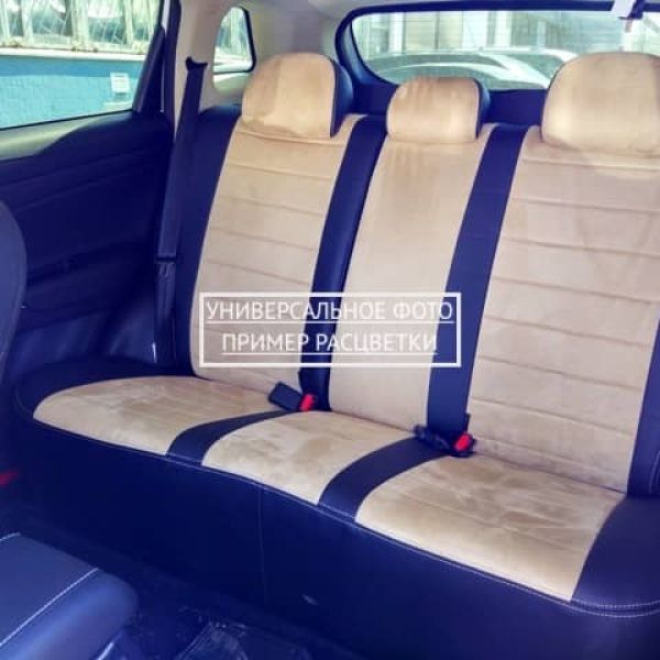 Чехлы Автопилот Алькантара на Volvo XC60 2008-2017 г.в.