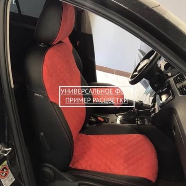 Чехлы Автопилот Алькантара Ромб на Hyundai Porter 2005-2012 г.в. Чехлы Автопилот Алькантара Ромб на Hyundai Porter 2005-2012 г.в.